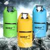 Thickened Material Roll Top Sack Mesh Pocket Floating Dry Bag Organizer Storage Backpack  Swimming