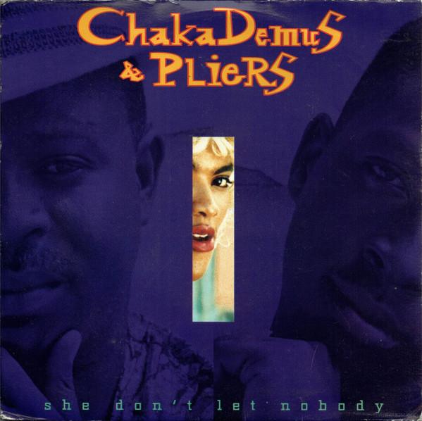 7-дюймовая пластинка CHAKA DEMUS & PLIERS - She Don't Let Nobody MNG810 Mango 1993 UK Регги, Ска и Даб Б/у