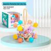 Infant Educational Puzzle & Teething Manhattan Atom Ball - Soothing Grip Toy for Babies