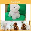 Animal Stuffed Alpaca Plush Toy Short Velvety Fur Kids Room Decor Plush Doll
