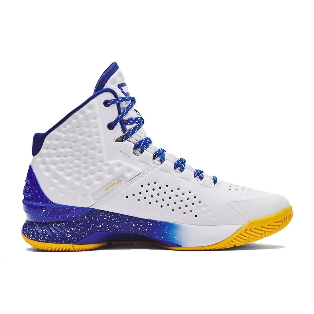 Under Armour Кроссовки унисекс Curry 1 Retro Dub Nation 2023 White Royal 3024397-101