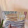 Colorful Stripes Corduroy Cosmetic Bag Portable Travel Aesthetic - Makeup Organizer Pouch