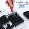 Universal Accessories Plastic Handle Keycap Unloading Keycaps Puller Dust Cleaner Aid Cleaning Tool