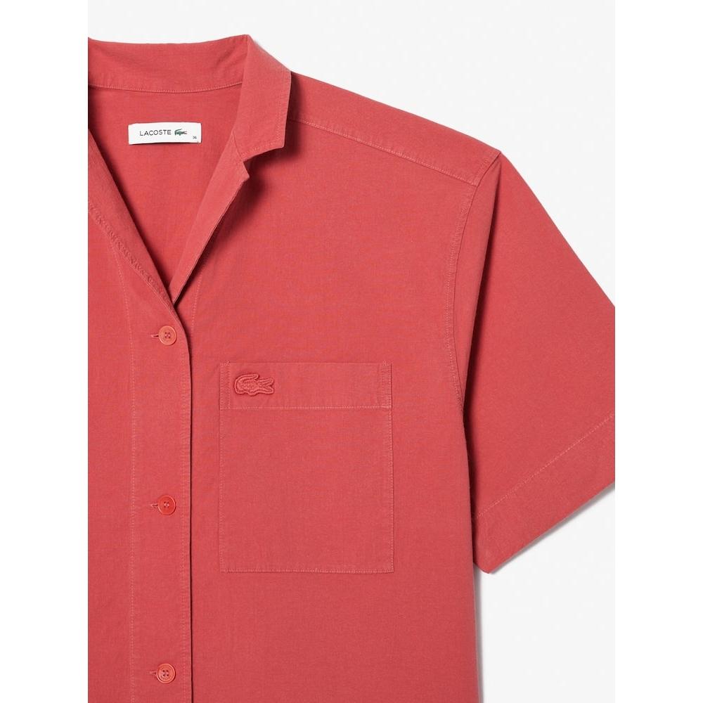 Lacoste Женская рубашка с коротким рукавом Overfit Poke Cf6918 54g Zv9 q2nCf6918 54gZv9