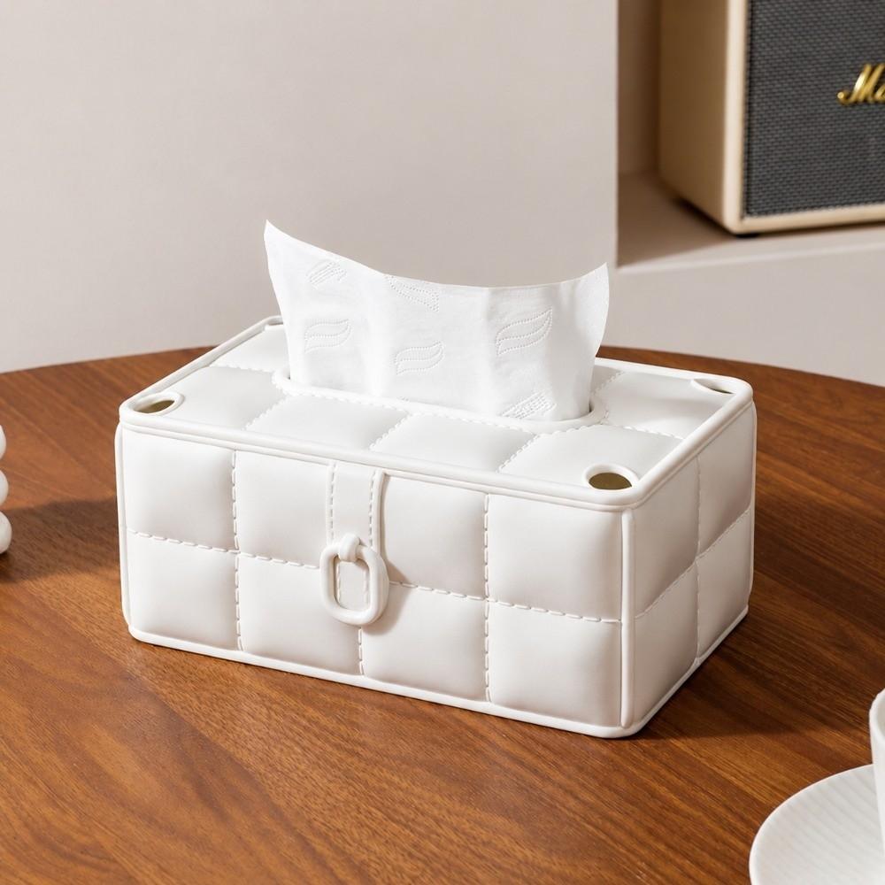 Large Capacity Tissue Box Cover Dust-proof Paper Holder Simple Fashion Facial Tissue Box  Home