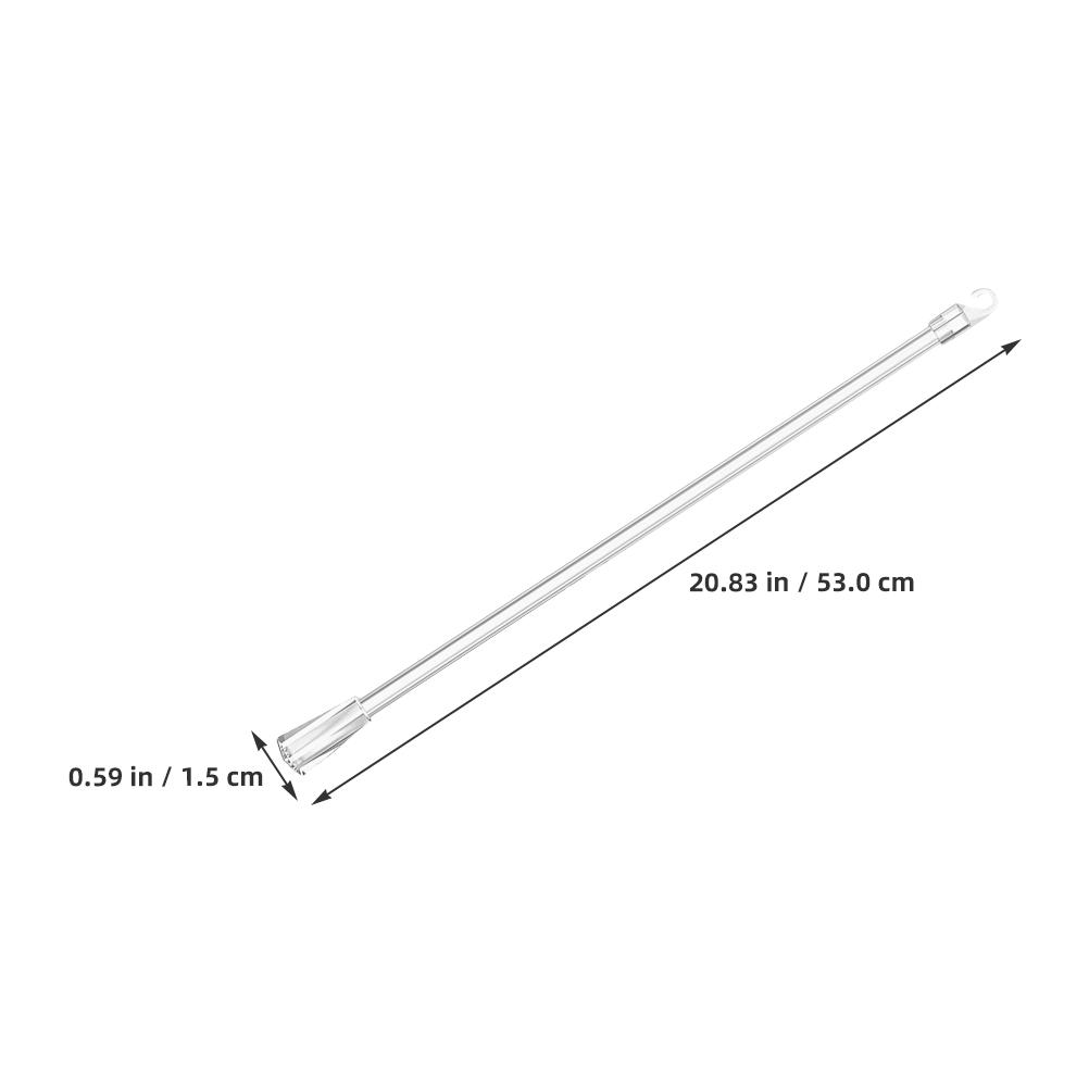6 шт. Прозрачный стержень для вертикальных жалюзи, запасные части, пластиковая палочка с крючком, установка для окон