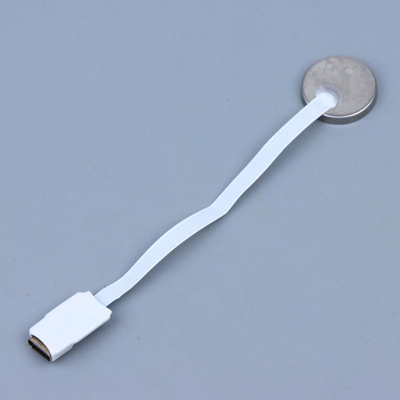 USB Type-C to CR2032 Battery Adapter Converter 5-30V Input Low Loss Thin FFC Cable for Car Remote Key Household Appliances