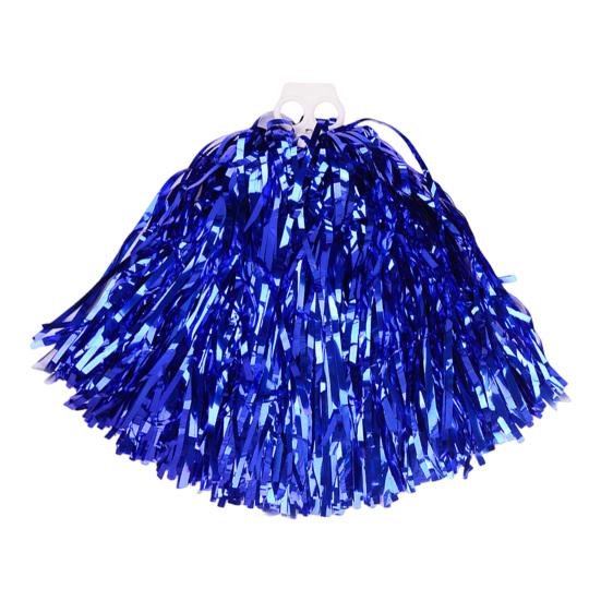 Металлизированные помпоны для чирлидинга, помпоны с ручкой, аксессуар для костюма чирлидера для командного духа