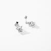 MODIAN Real 925 Sterling Silver Stars Sparkling CZ Stud Earrings Original Enamel Ear Studs For Women Hypoallergenic Fine Jewelry