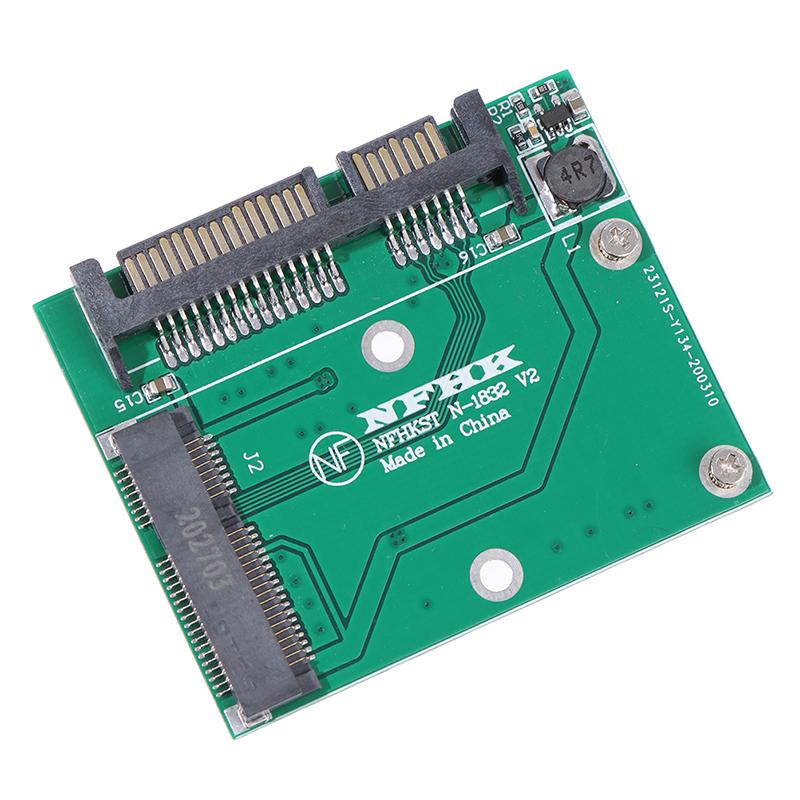 Стандартный Msata Ssd To 2.5 Inch Sata адаптер конвертер плата ноутбук настольный компьютер