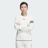 Adidas Golf 2024 Women S KniTTed T ShirT 3S Long Sleeve Pullover SweaTer whiTe Ik9797