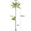 Large Artificial Plants Branch Real Touch Green Plants Fake Bamboo Leaves  Birthday Party Decor