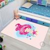 Ковер с русалкой, детский коврик для йоги в гостиной, коврик для ползания, коврик для гостиной, коврик для игровой зоны, коврик для ванной комнаты, декор комнаты