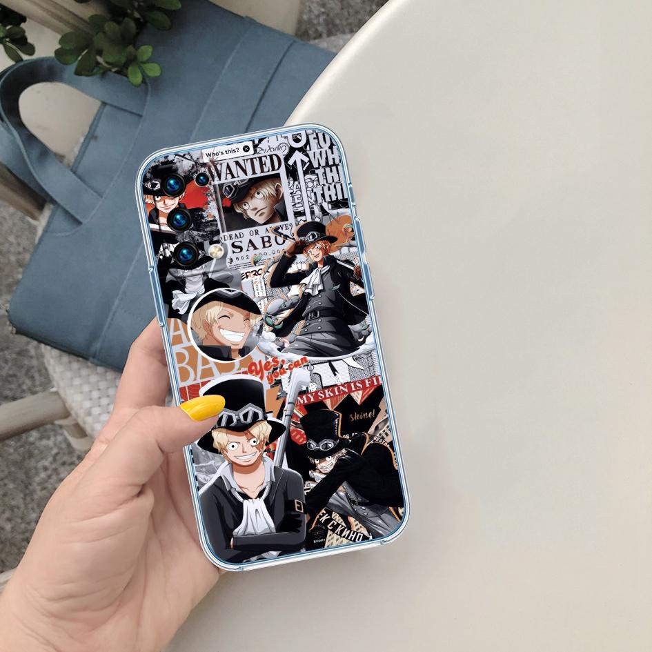 FM42 Чехол-доспех с прозрачной оболочкой One Piece Sabo для Motorola Moto G7 G8 G9 G84 G85 G73 G24 G15 Z2 Play Power Plus