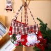 Cartoon Christmas Crossbody Bag Non-fading Gifts Candy Bag Creative Christmas Handbag  Xmas Gift