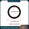 Quick Coupler Female End Gasket 1-4 inch Seal Ring Washer with Ears and Handle