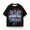 Roblox Летняя игровая тема для детей Футболка Одежда для мальчиков Девочки Аниме