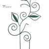 Металлическая подставка для восхождения в форме листа, простая установка, опора для скалолазания, шпалера, цветочная композиция, столб для защиты растений, аксессуар для лесов