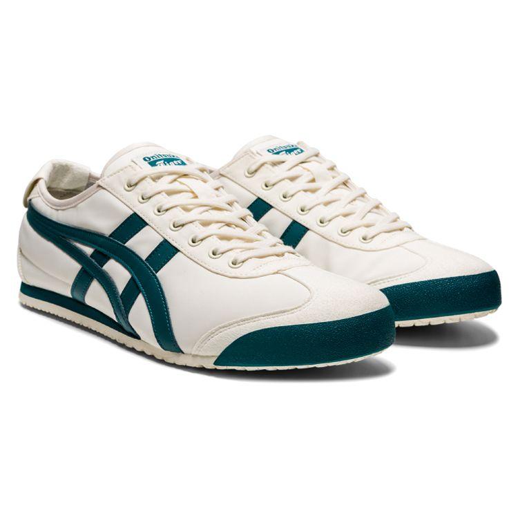 ONITSUKA TIGER Унисекс кроссовки Mexico 66 Кремовый Вельвет Сосна Низкие 1183B497-103