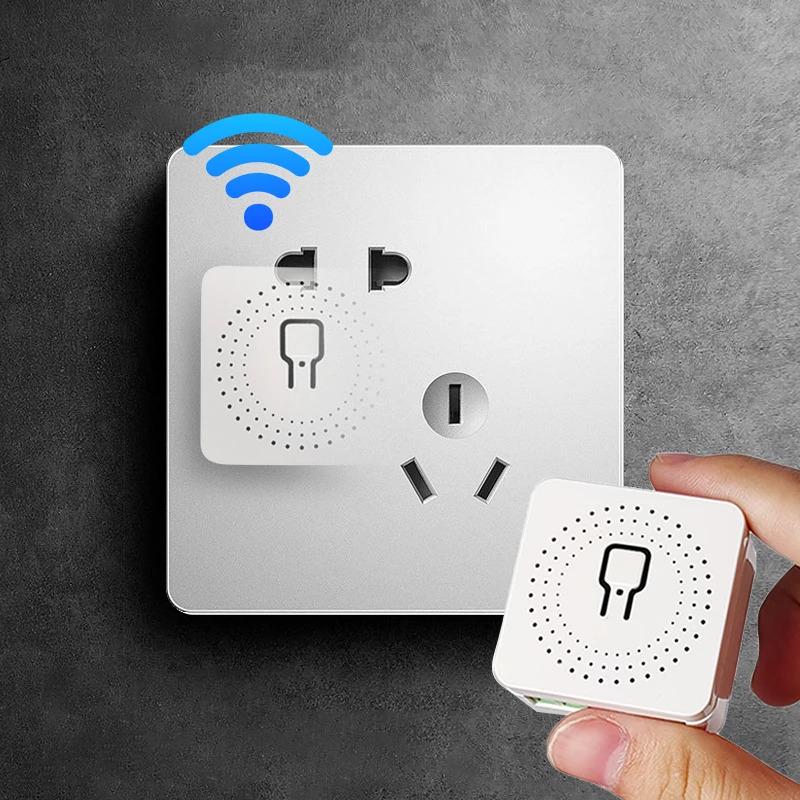 Умный WiFi автоматический выключатель Graffiti с голосовым управлением Alexa и DIY таймером для домашних светильников