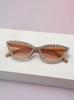 Rhinestone Cat Eye Sunglasses For Women Glitter Bling Frame UV Protection Trendy Party Shades For Festivals KJ156