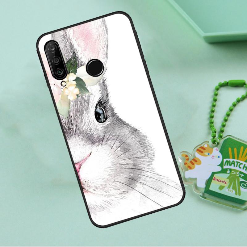 Милый Кролик Для Huawei Nova 12s 12i 11i 7i 8i 9 10 SE Y91 Y90 Y60 Y70 Y72 Y61 P60 Pro P30 P40 Lite Чехол