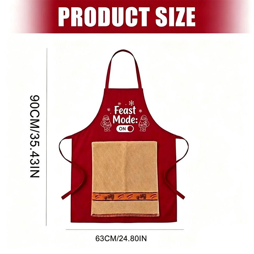 Front Towel Pocket Chef Apron Adjustable Neck Strap Gag Apron New Funny Apron Grilling