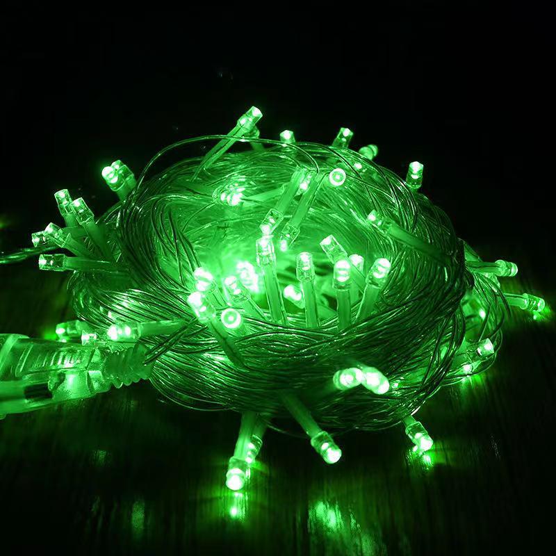LED Outdoor Christmas Tree Decoration String Lights - Colorful Starry Sky Wedding Luminous Lights Strip