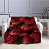 Одеяло с любовью и розой на День святого Валентина, мягкое фланелевое флисовое теплое и легкое пледы для взрослых, одеяло для кровати, дивана, покрывало