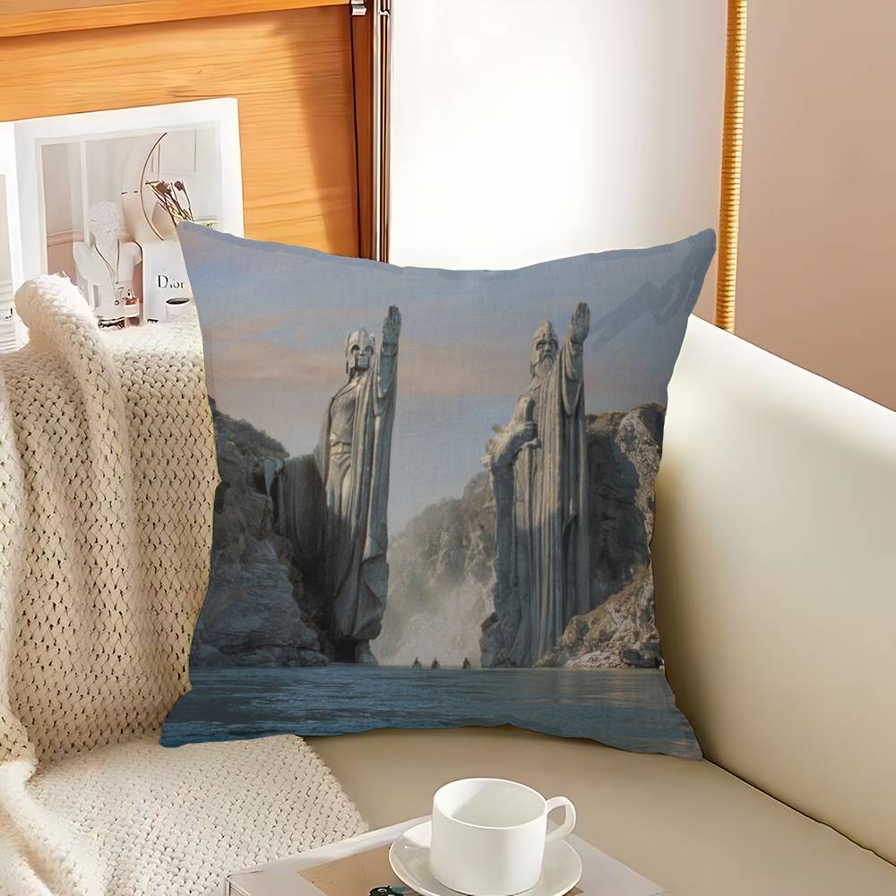 LLords Game Rings 4545cm Cushion Cover Pillow Cover Decor Pillowcase Home Pillowcase For Couch Pillow