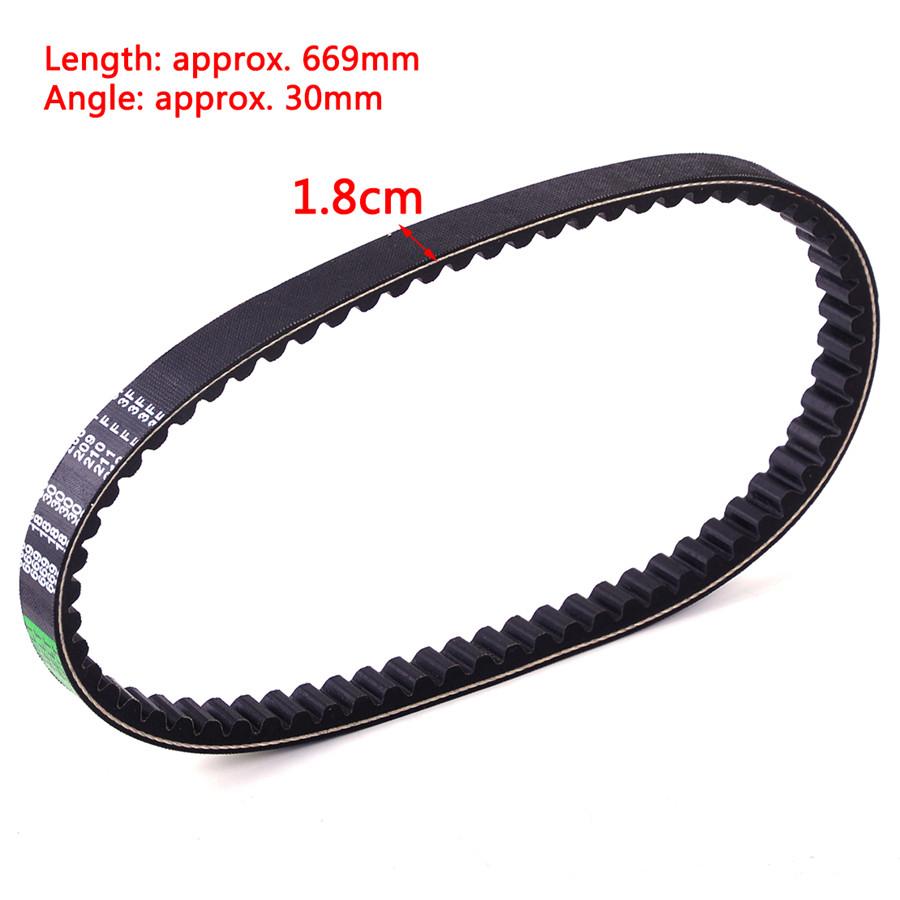 New OEM669-18-30 Groove Angle 30° Drive Belt For GY6 49cc 50cc Scooters Mopeds