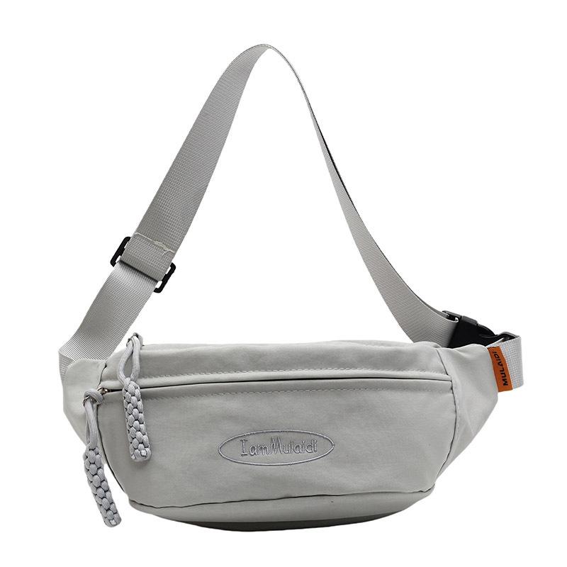 Тренд Горячая Распродажа Японский Корейский Простой Спортивный Тренд Досуг Поясная Сумка Нишевая Индивидуальность Повседневная Дорожная Сумка Кроссбоди Нагрудная Сумка Женская