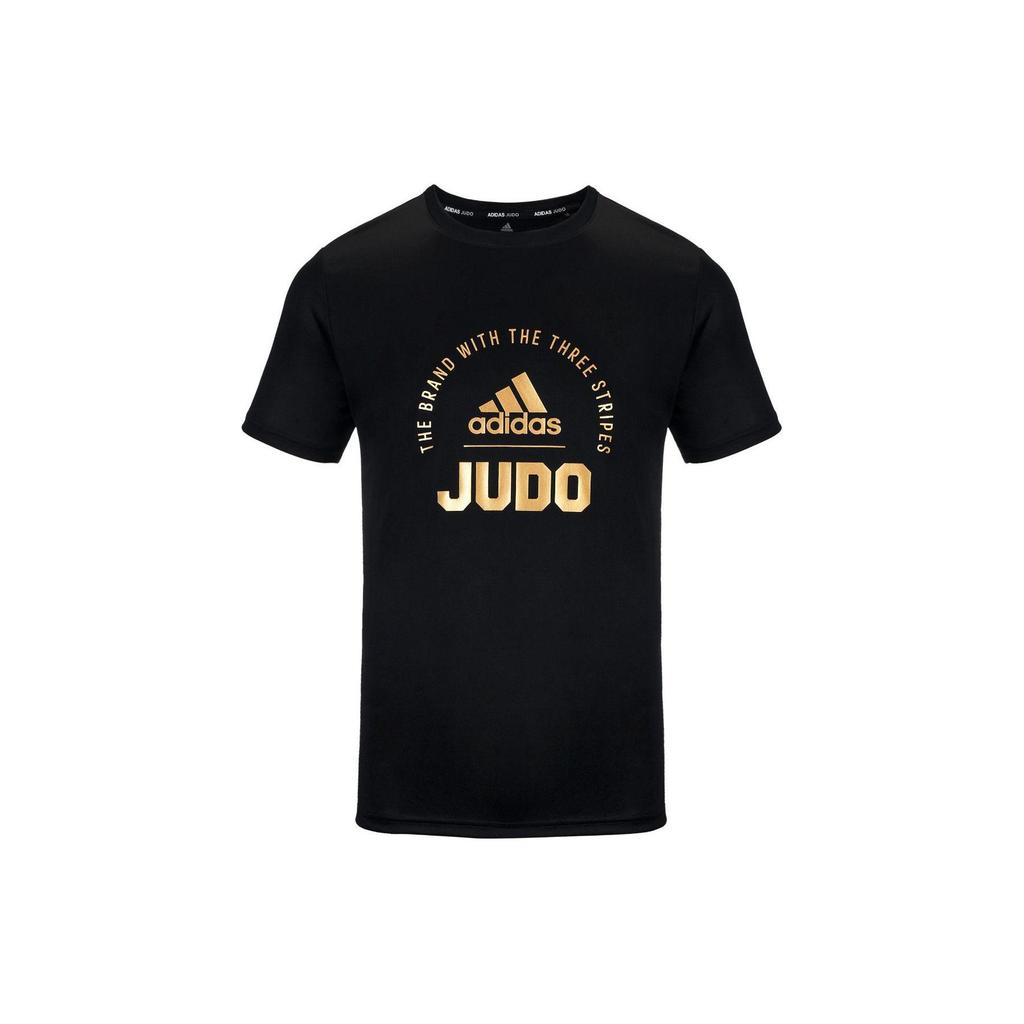 Adidas T Shirt Unisex Black Gold adiCLTS21J-BG