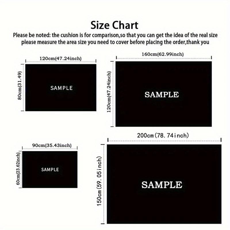 1pc Halloween Themed Carpet for Home Decor, Office Rug, Chair Cover, Outdoor Mat, Gift Ideaz4162