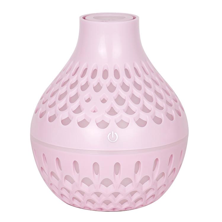 Креативный USB-увлажнитель воздуха с функцией ароматерапии и эффектом дыма и древесной фактуры с возможностью нанесения индивидуального логотипа