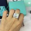 Европейская и американская мода и властные микро-бриллиантовые мужские кольца 