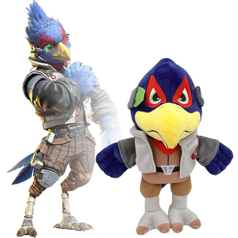 Cartoon Game Anime Star Fox Plush Toys Soft Cute Lombardi Toad Hare McCloud Figure Peripheral Plushie Doll Fan Kid Birthday Gift