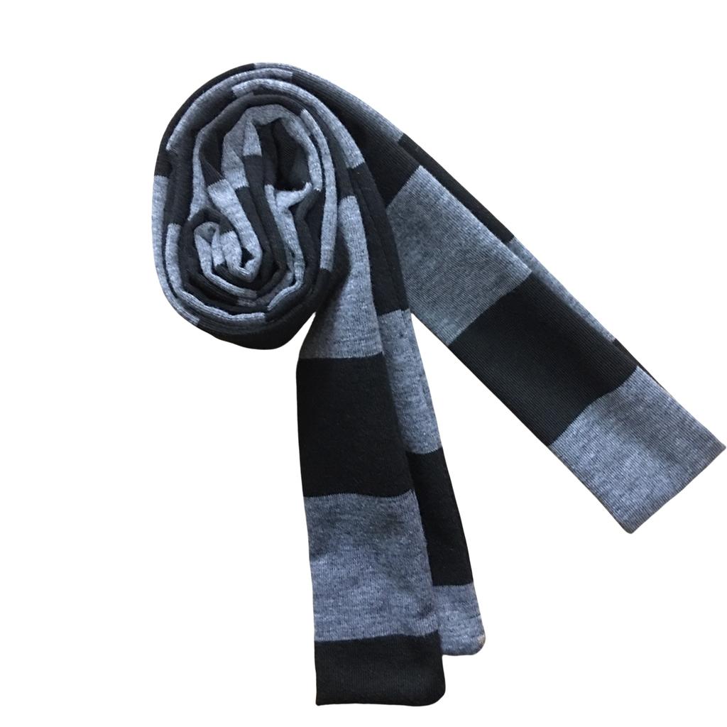 Косплей полосатый шарф для взрослых унисекс Y2K длинный тонкий шарф весна-осень узкий шарф шарф Харадзюку повседневное использование шейный платок