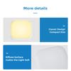 Night Light with Twilight Sensor 2700K Warm White For Bedroom Staircase Hallway