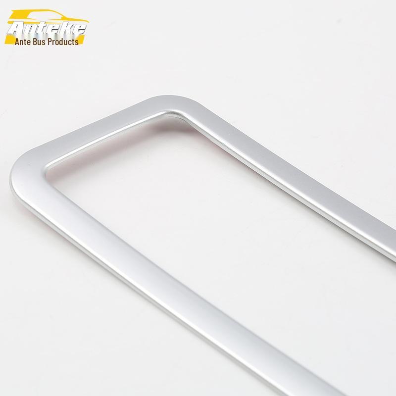 Fits 16 Models: GL8 Tailgate Light Ring & Electroplated Trunk Frame Cover Decoration Sticker.