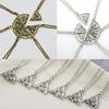 6 Pcs Fashion Pizza Slice Pendants Necklaces Creative Friendship Couple Necklace