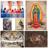 Diy Алмазная картина Религиозный лидер Мозаика 5d Полная Алмазная вышивка крестом Набор для вышивки Diy Домашнее украшение Живопись Искусство