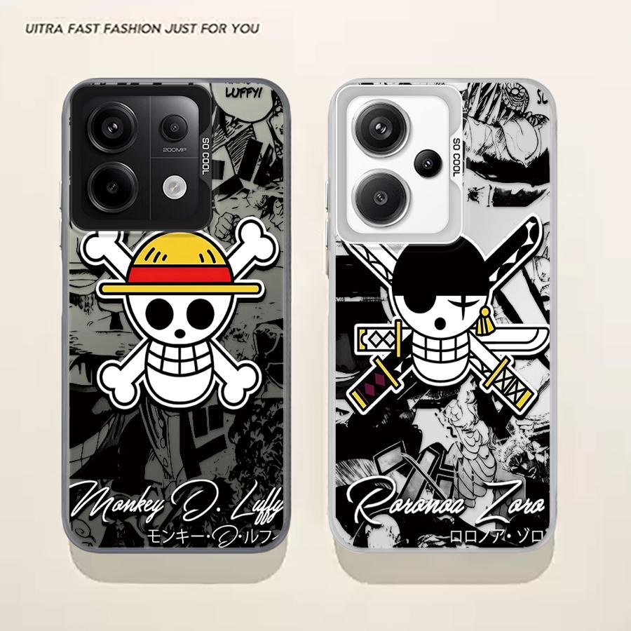 One Anime P-Piece Phone Case for Xiaomi Redmi Note 13 Pro 12 11Pro 10 10S 11S 12S 12 14 Pro Plus 10Pro Cover