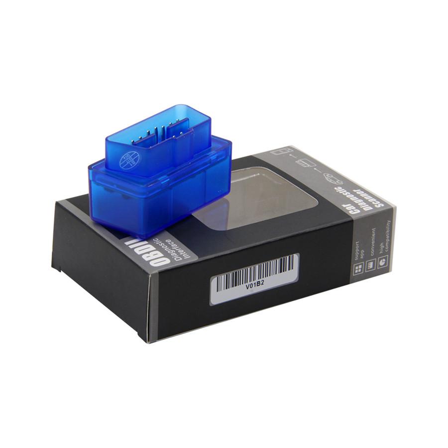 ELM327 OBD2 II Bluetooth Автомобильный OBD2 Диагностический интерфейс сканер Android Windows