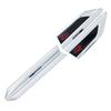 Valve Stems Caps 4Pcs Car Fender Side Emblem Bumper Strip Badge Sticker For Volkswagen VW Rline GTI 4MOTION Polo Golf Jetta Tigu zw7