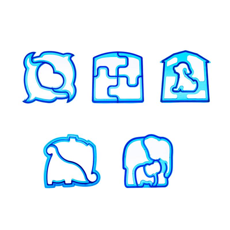 FAIS DU Форма-вырезалка для сэндвичей DIY, Форма для вырезания продуктов, Форма для хлеба и печенья, Подарок, Контейнер для обеда ребенка, Милая форма