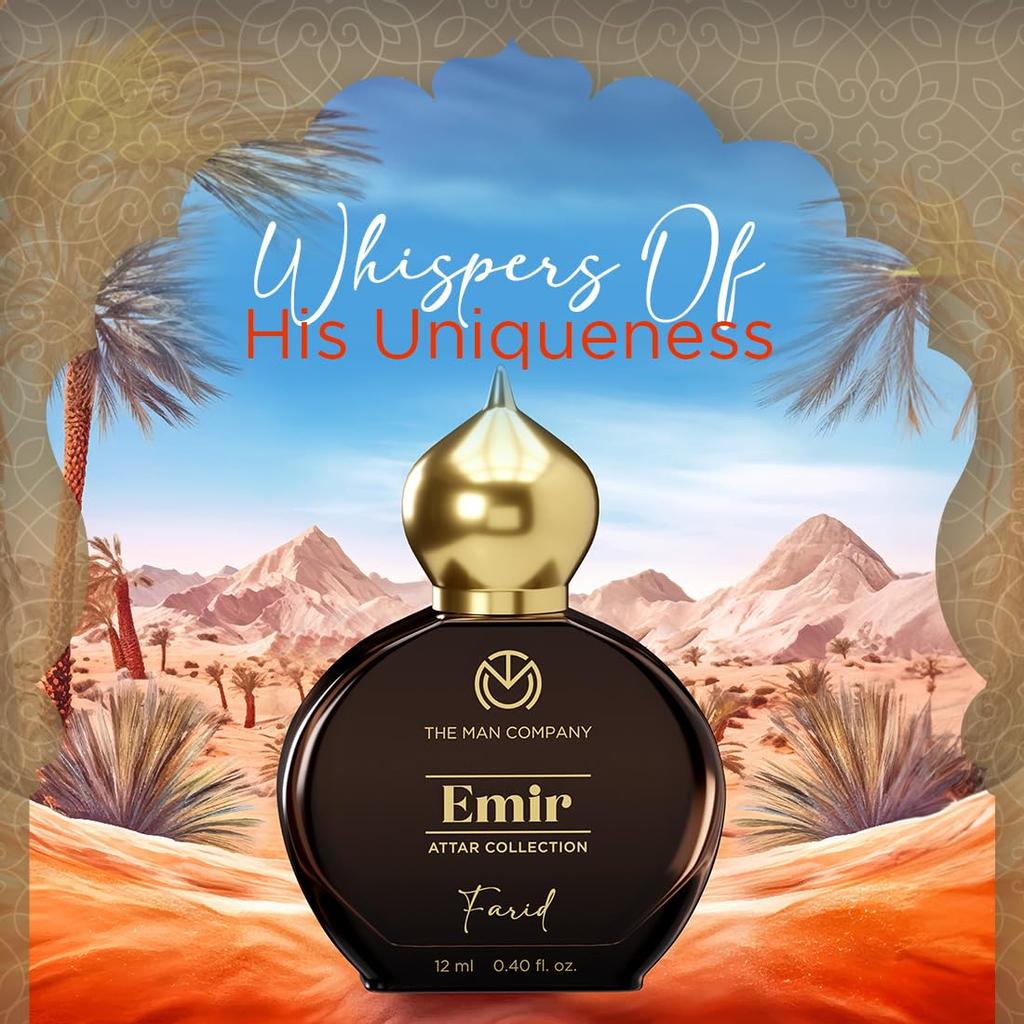 The Man Company 100% безалкогольные аттарные духи для мужчин Коллекция Фарида Эмира