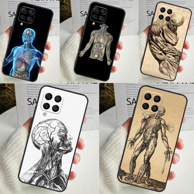 Human Anatomy For Samsung Galaxy M12 M32 M52 M14 M34 M54 M21 M51 M31 M30s M20 M15 M55 M13 M33 M53 Case