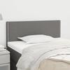 VidaXL Headboard Bedroom Furniture Bed Accessory Single Bed Headboard Interior Dark Grey 345905