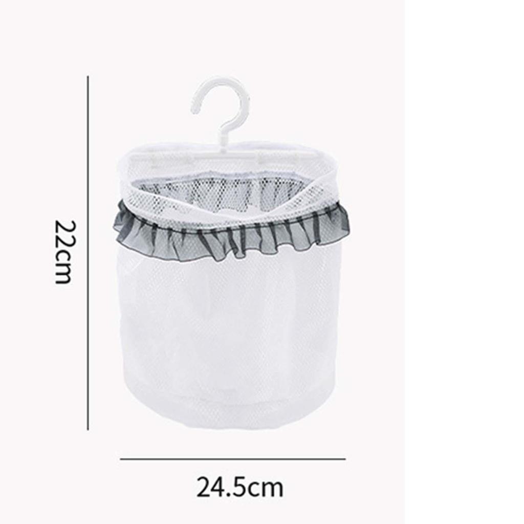 Multipurpose Clothespin Bag with Hanger Breathable for Bathroom Hotel Home